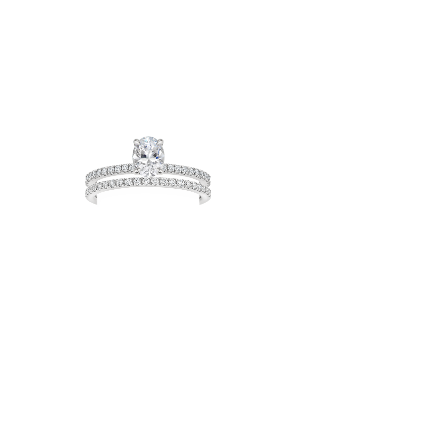 Viviana Diamond Bridal Set (2/5 ct. tw.) in 18K White Gold